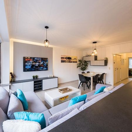 Ostend Center Parkview Apartment Free Parking Bagian luar foto