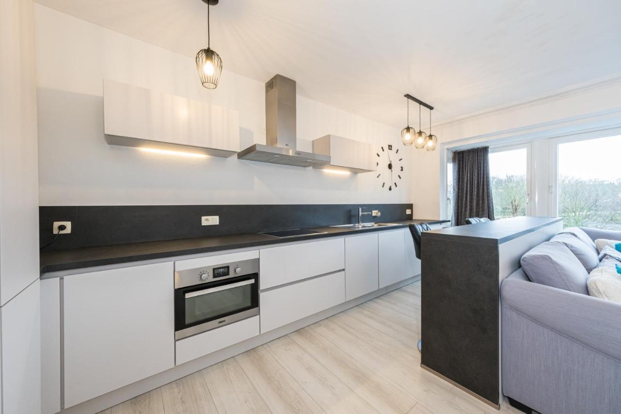 Ostend Center Parkview Apartment Free Parking Bagian luar foto